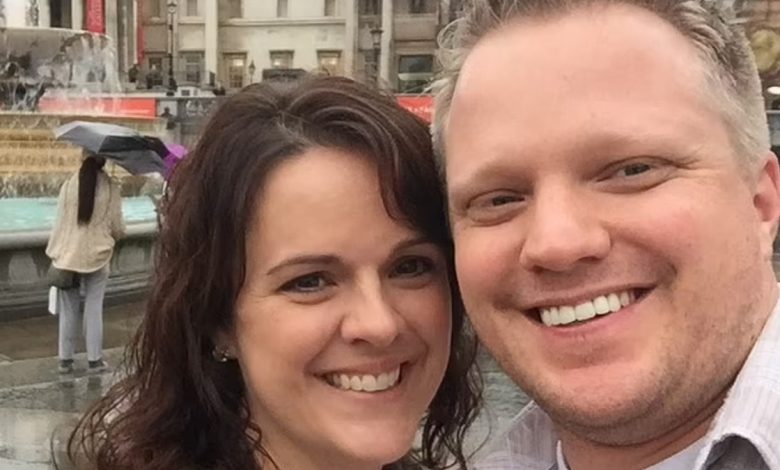 James Craig and wife smile in selfie photo