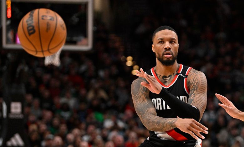 Damian Lillard reacts to return to Trail Blazers after Bucks exit