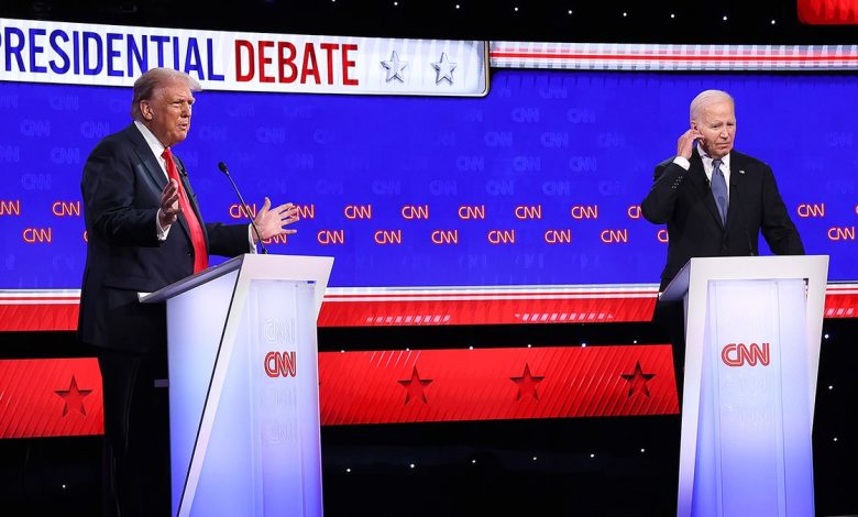Donald Trump, Joe Biden debate in Atlanta
