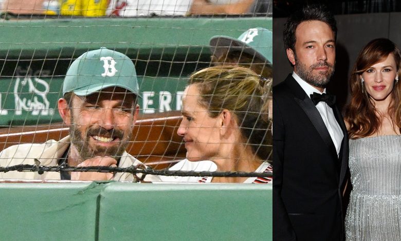 Ben Affleck and Jennifer Garner reunite at Red Sox game with their children