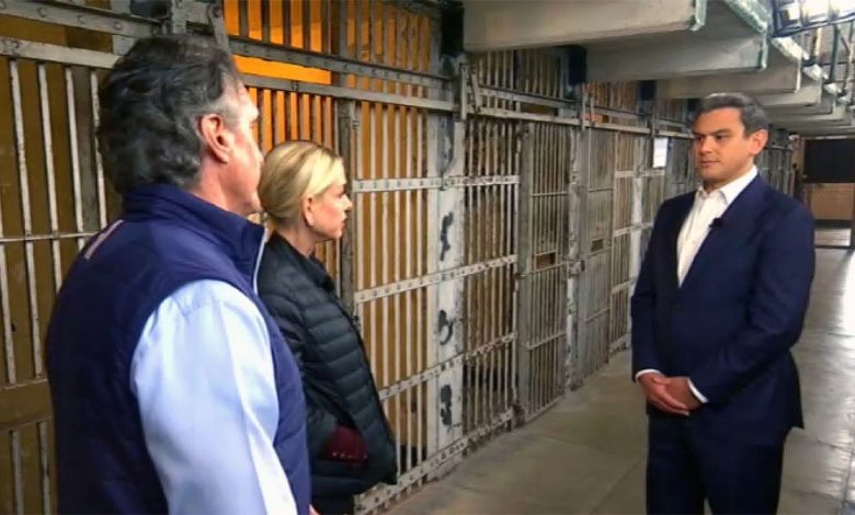 Bondi and Burgum interview at Alcatraz with Fox News