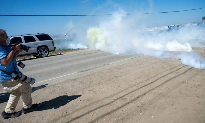 tear deployed during immigration raid at California farm