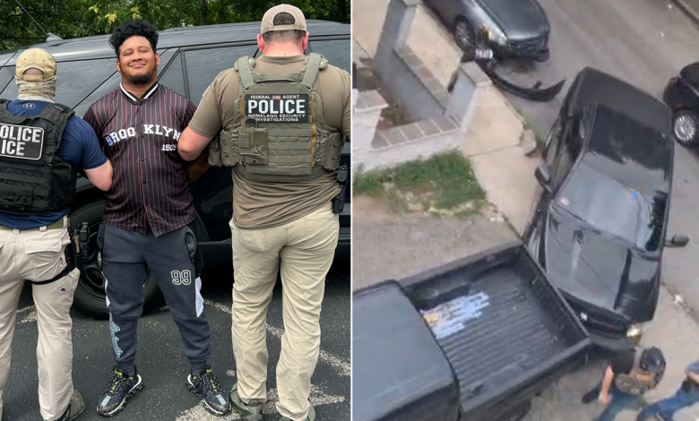 ICE arrests alleged gang member