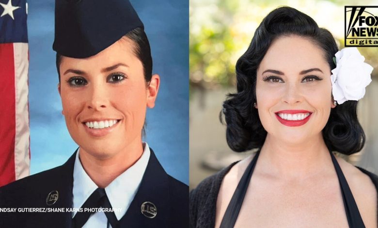 Air Force veteran with traumatic brain injury transforms into '40s pinup model