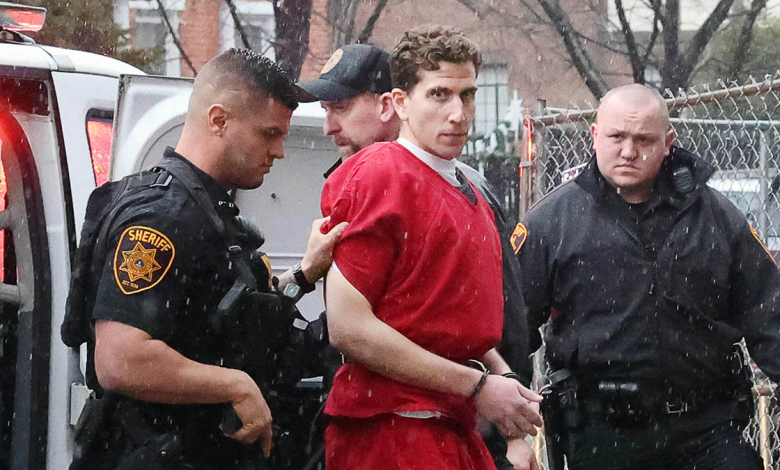 Pennsylvania deputies escort University of Idaho murderer Bryan Kohberger to his extradition hearing