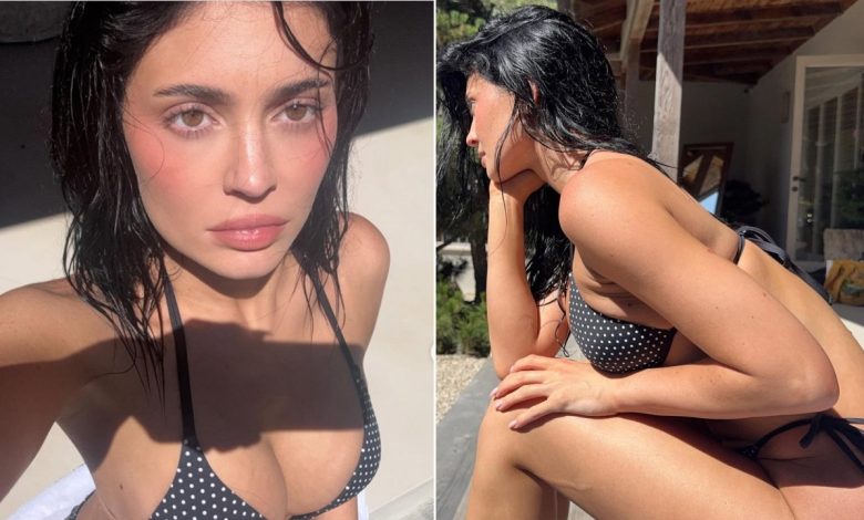 Kylie Jenner teases Frankies Bikinis collaboration with swimwear photos