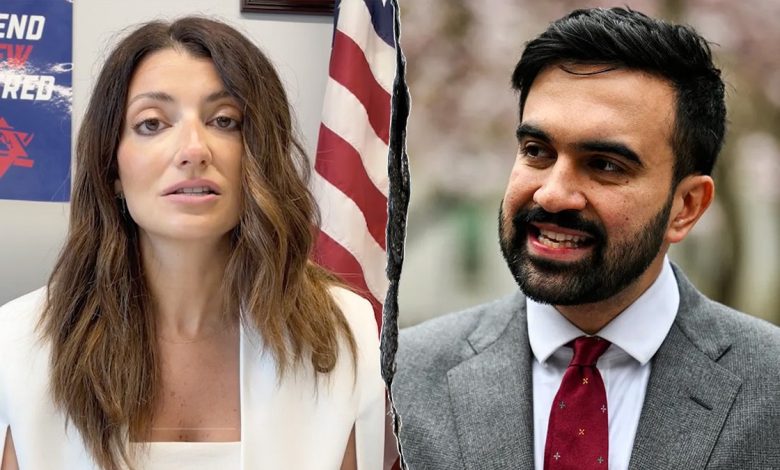 NYC councilwoman Inna Vernikov and Zohran Mamdani