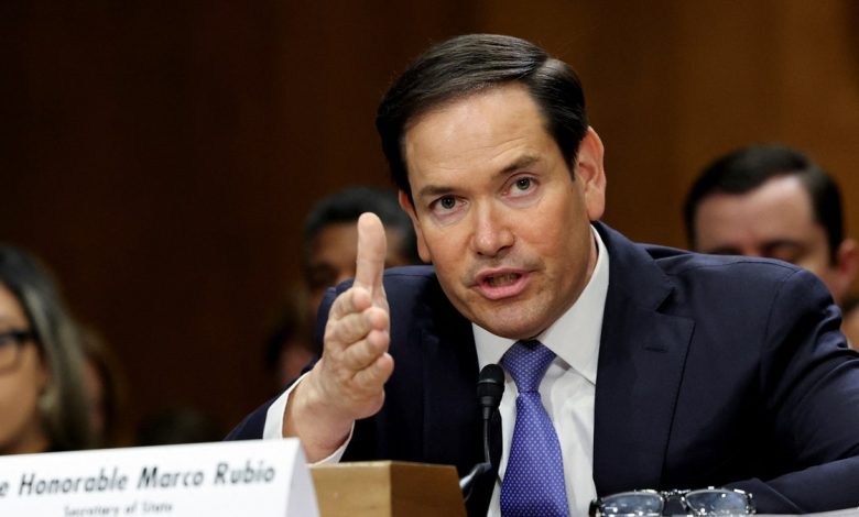 Secretary of State Marco Rubio testifies