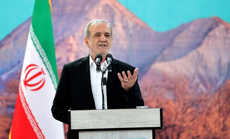 Pezeshkian suffered leg injury fleeing alleged airstrike last month, Iran claims
