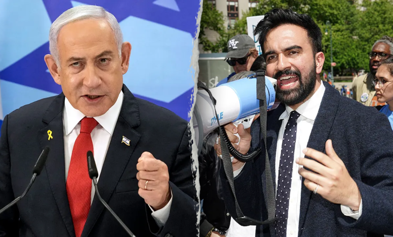 Israeli Prime Minister Benjamin Netanyahu and New York City mayoral candidate Zohran Mamdani