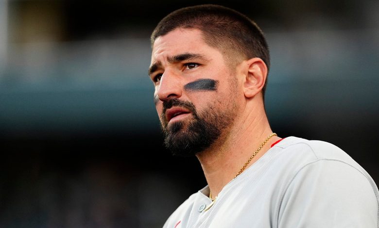 Phillies' Nick Castellanos confronts fan for berating teammate after loss