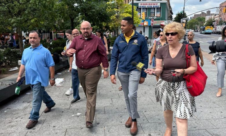Rep. Ritchie Torres in the Bronx