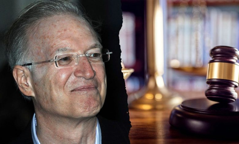 Roy Black and a split image of a gavel
