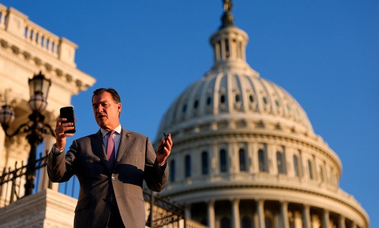 Democratic Rep. Tom Suozzi at U.S. Capitol