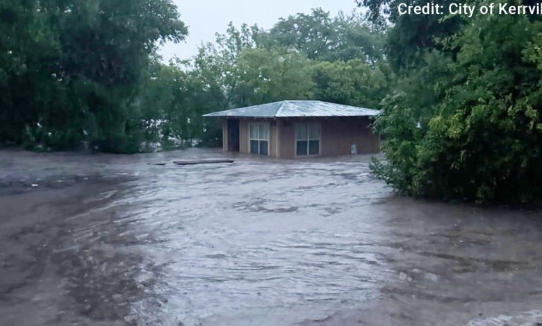Severe flooding was reported Friday in Kerr County, Texas.