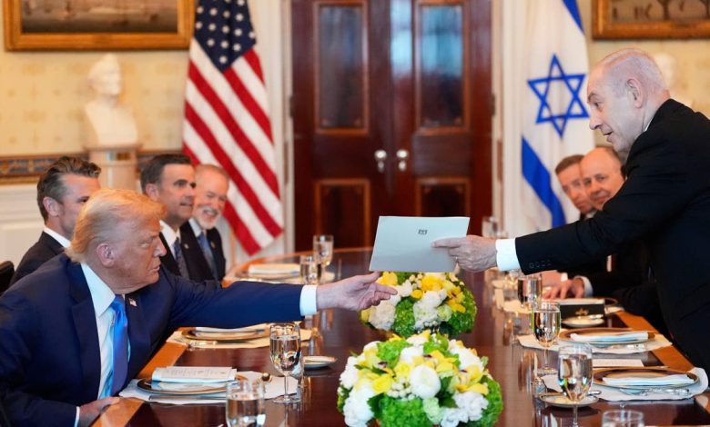 Netanyahu nominates Trump for Nobel Peace Prize