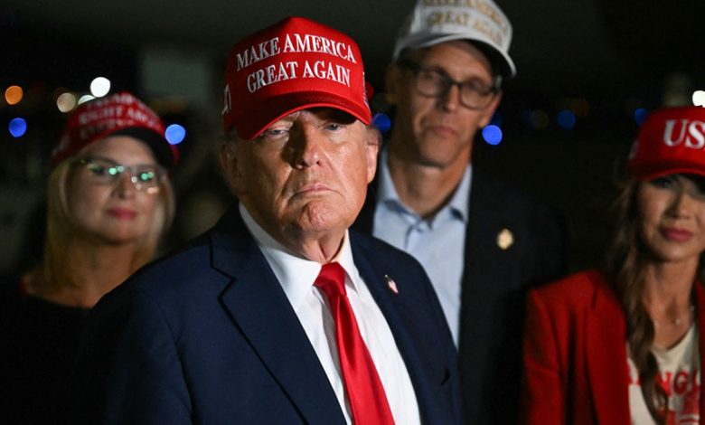 President Trump taking questions