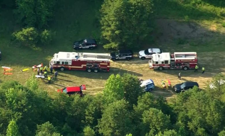 Plane crash in New Jersey