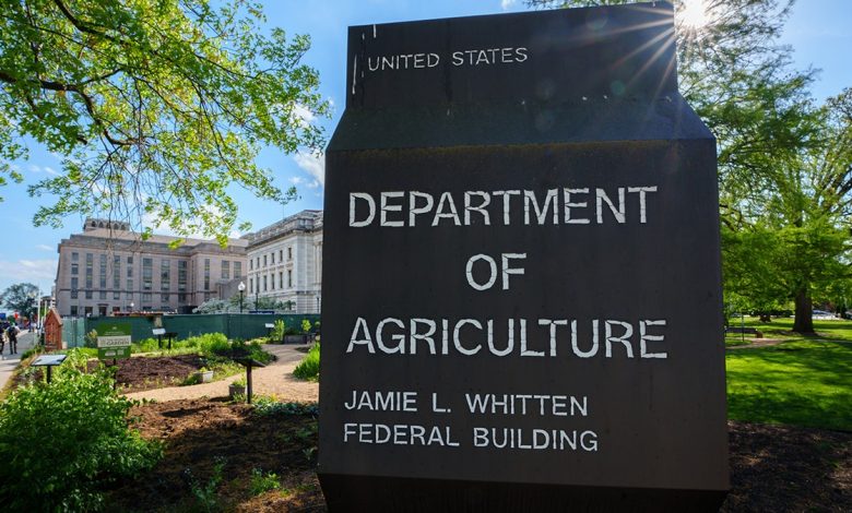 USDA sign
